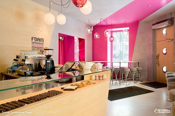 Colorful Coffee Shop Design