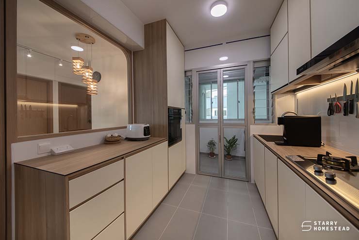 Choose an earthy colour palette Condo interior design in Singapore