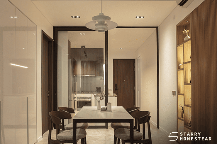 dining room home interior design singapore