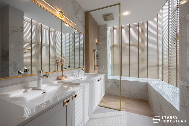 Expand Your Bathroom Size-Condo Interior Design
