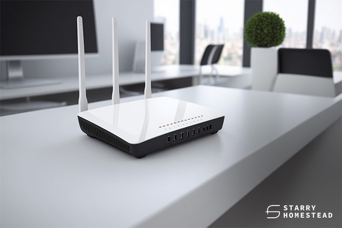 router behind closed doors or walls-Home Interior Design Singapore