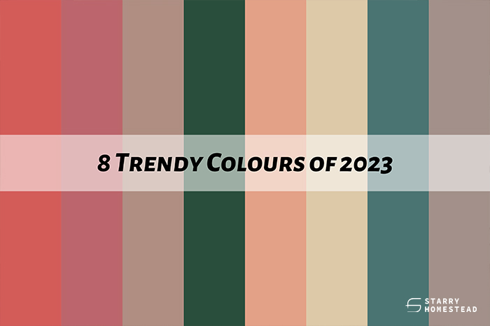 8 Trendy Colours of 2023 to Incorporate Into Your Home
