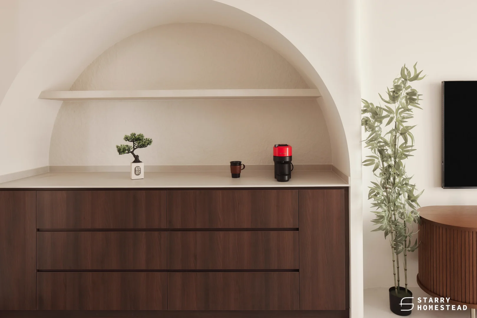 Textured Finishes Depth Without Loud Feature Walls