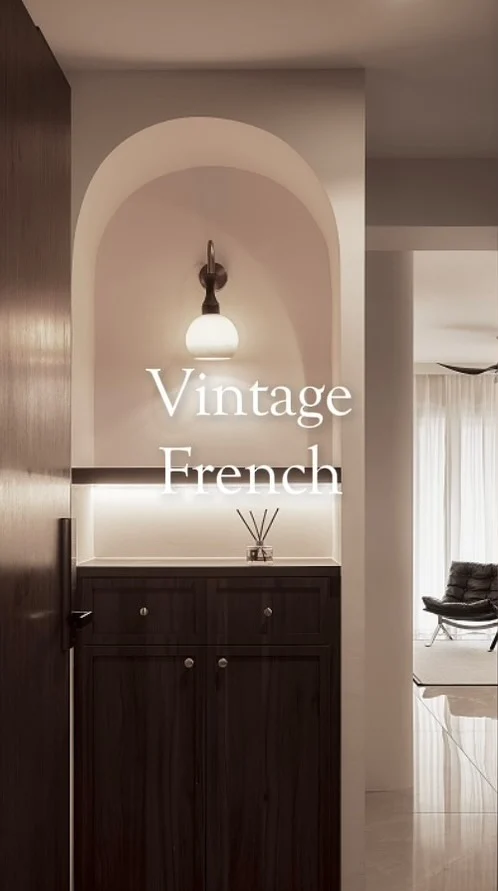 When elegance meets rustic charm in this Vintage French interior, it creates a beautifully nostalgic ambience.
-
Normanton Park // Vintage French
Designer: ZiNuo
-
#singapore #renovation #interiordesign #sgreno #sgid #condo #vintage #french #PetFriendlyLiving