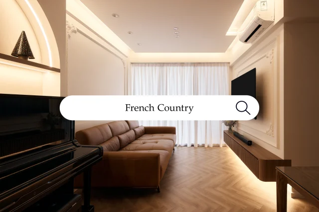 Do you know about French Country Style? It is characterised by a blend of rustic charm and refined elegance, inspired by the homes of the French countryside.
-
Parc Central Residences // French Country
Designer: Zi Nuo
-
#singapore #renovation #interiordesign #sgreno #sgid #sghome #hdb #bto #condo #modern #french #country #livingroom