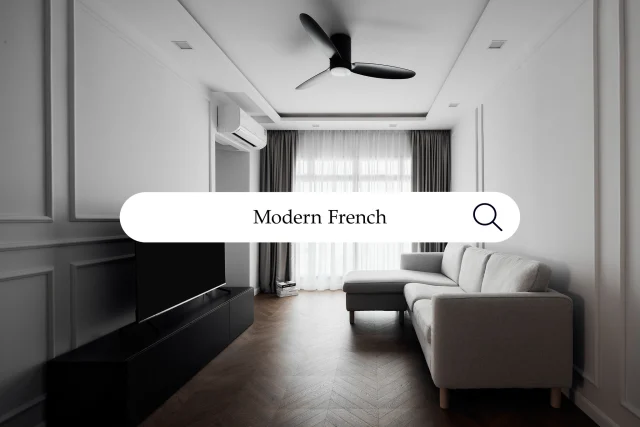 Simplicity doesn't mean boring. Moulding elements add elegance to the space, creating a unique sense of romance.
-
Forfar Heights // Modern French
Designer: Ashton
-
#singapore #renovation #interiordesign #sgreno #sgid #sghome #hdb #bto #condo  #modern #french #livingroom