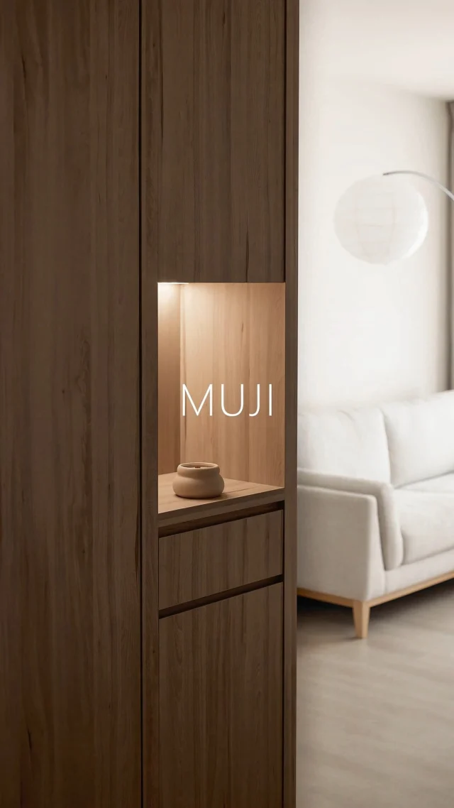 Bring Muji design into your life and embrace a cosy, natural, and homey vibe in your Zen haven.
Designer: Kingsley
-
Plantation Village // Muji
Designer: Kingsley
-
#starryhomestead #singapore #renovation #interiordesign #resale #condo #hdb #bto #muji #sgreno #sgid #livingroom #kitchen #bedroom #entryway #tengah #plantationvillage