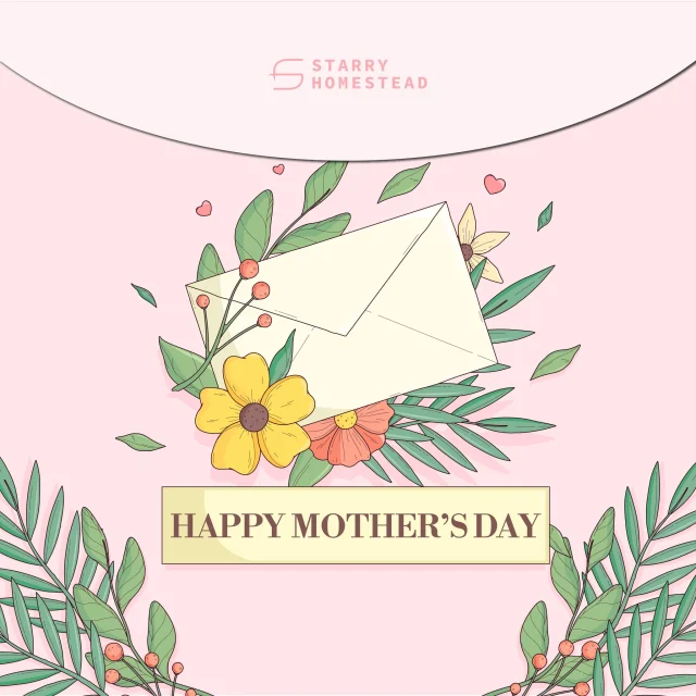 Happy Mother's Day to all the wonderful moms! ❤️
May your day be filled with love, joy, and appreciation. 

#StarryHomestead #HappyMothersDay