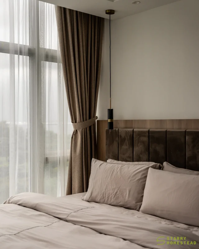 In modern luxury interiors, wood plays an extraordinary role. It brings elegance and warmth, creating a sense of sophistication while fostering a cosy atmosphere.
-
The Vision // Modern Luxury
Designer: Jing Yi
-
#starryhomestead #singapore #renovation #interiordesign #qanvast #homematch #hometrust #sghomedecor #interiordesigninspo #sgreno #sgid #sghome #hdb #bto #condo #landed #commercial #scandinavian #modern #luxury #livingroom #bedroom