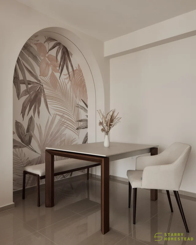 Not limited to one style, experience life with nature and elegance flowing into the space.
-
Parc Life // Japandi
Designer: Steven
-
#starryhomestead #singapore #renovation #interiordesign #qanvast #homematch #hometrust #sghomedecor #interiordesigninspo #sgreno #sgid #sghome #hdb #bto #condo #landed #modern #japandi #scandinavian #livingroom