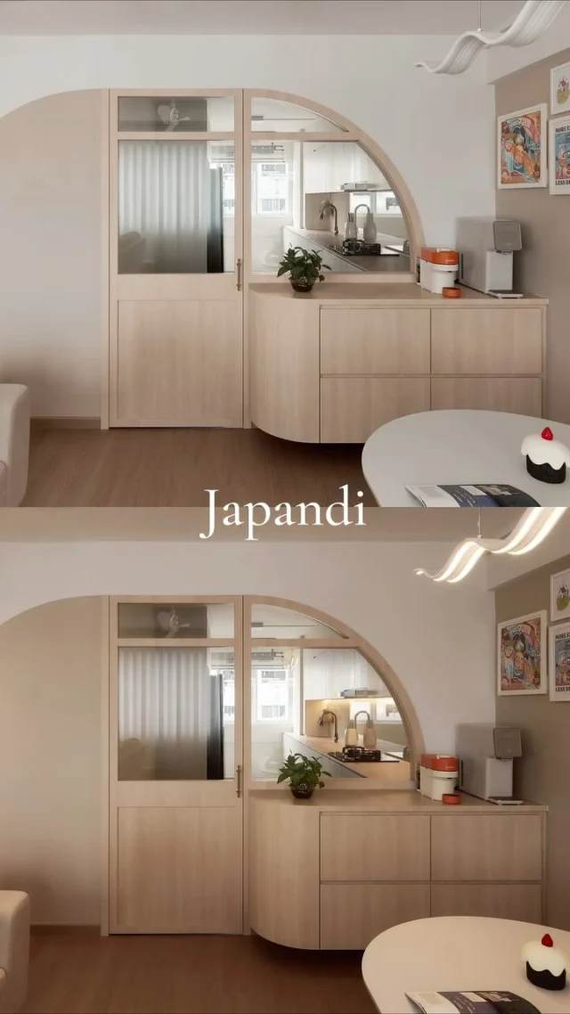 Dive into warmth and cosiness — Japandi brings a unique vibe, where balance and calm shine through.
-
697 Hougang // Japandi
Designer: Shirley
-
#starryhomestead #singapore #renovation #interiordesign #sgreno #sgid #qanvast #hometrust #homematch #condo #bto #hdb #modern #japandi #scandinavian #japanese #livingroom #bedroom #diningarea #kitchen #bathroom #sembawang #parclife