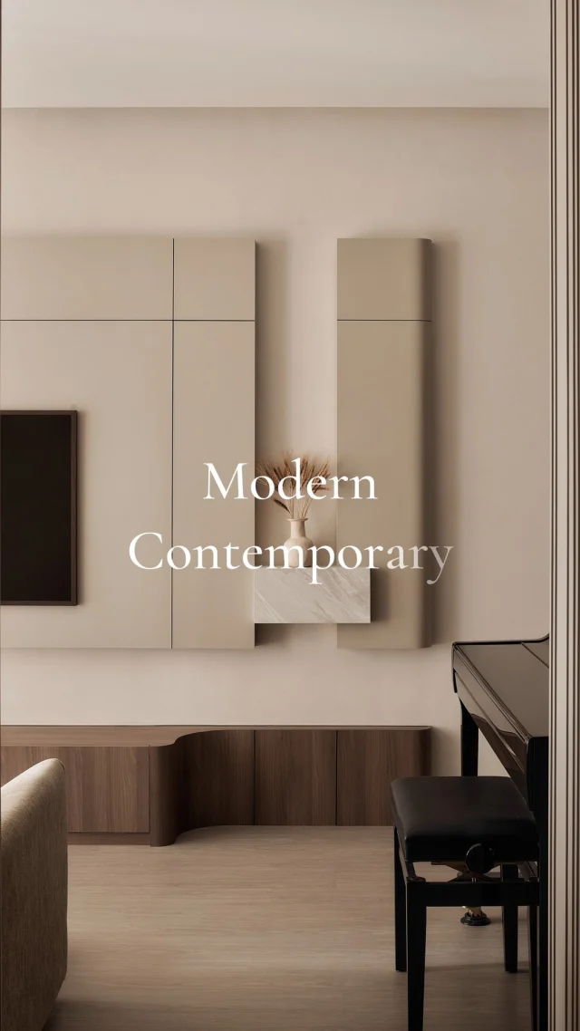 Modern contemporary at its best — curves, wood, clean lines, and texture in perfect balance
-
Riverfront Residences // Modern Contemporary
Designer: Crystal
-
#starryhomestead #singapore #renovation #interiordesign #qanvast #homematch #hometrust #sghomedecor #interiordesigninspo #sgreno #sgid #sghome #hdb #bto #condo #landed #modern #contemporary #livingroom #bedroom #bathroom #kitchen