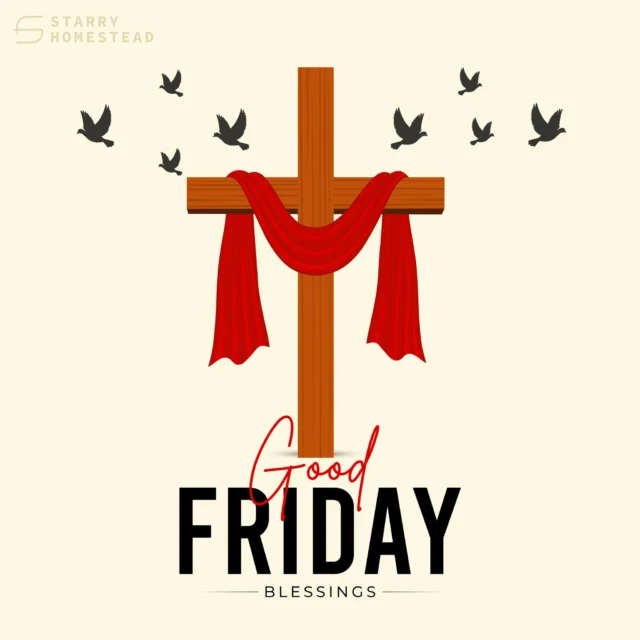 May this Good Friday bring peace, reflection, and calm into your home and heart 🕊️✨
Wishing you a meaningful day.
